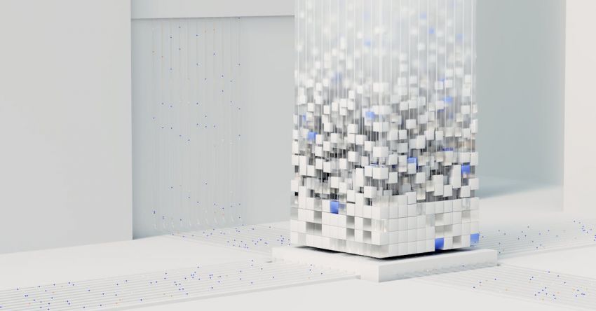 AI System - An artist’s illustration of artificial intelligence (AI). This image was inspired neural networks used in deep learning. It was created by Novoto Studio as part of the Visualising AI proje...
