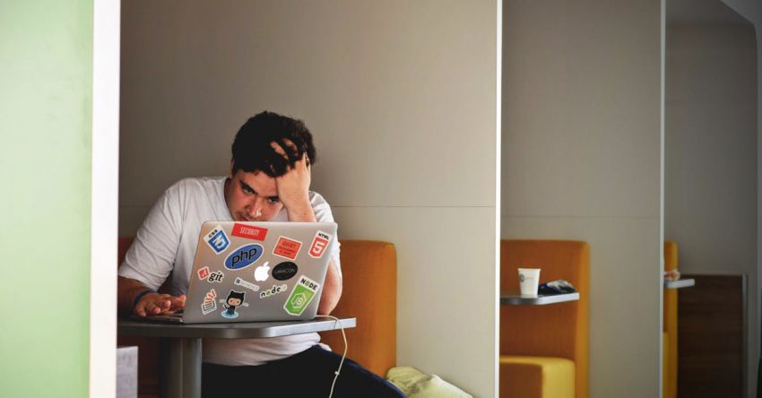 Learning Programming - Man in White Shirt Using Macbook Pro